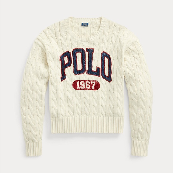Polo Ralph Lauren cable knit sweater